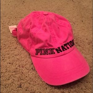 Bright pink Pink Nation Ball Cap